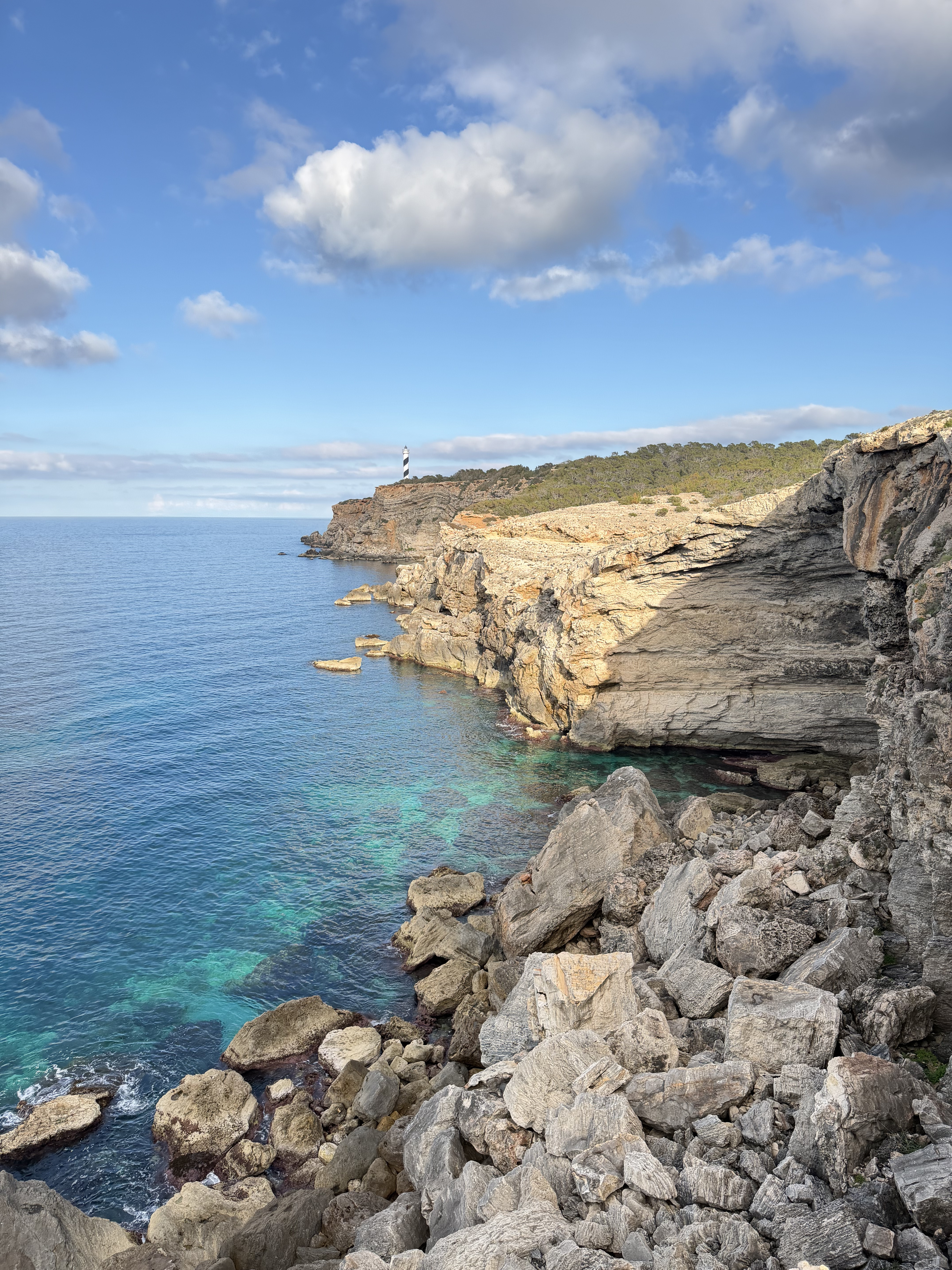 Tower of Light, hidden cove along the route