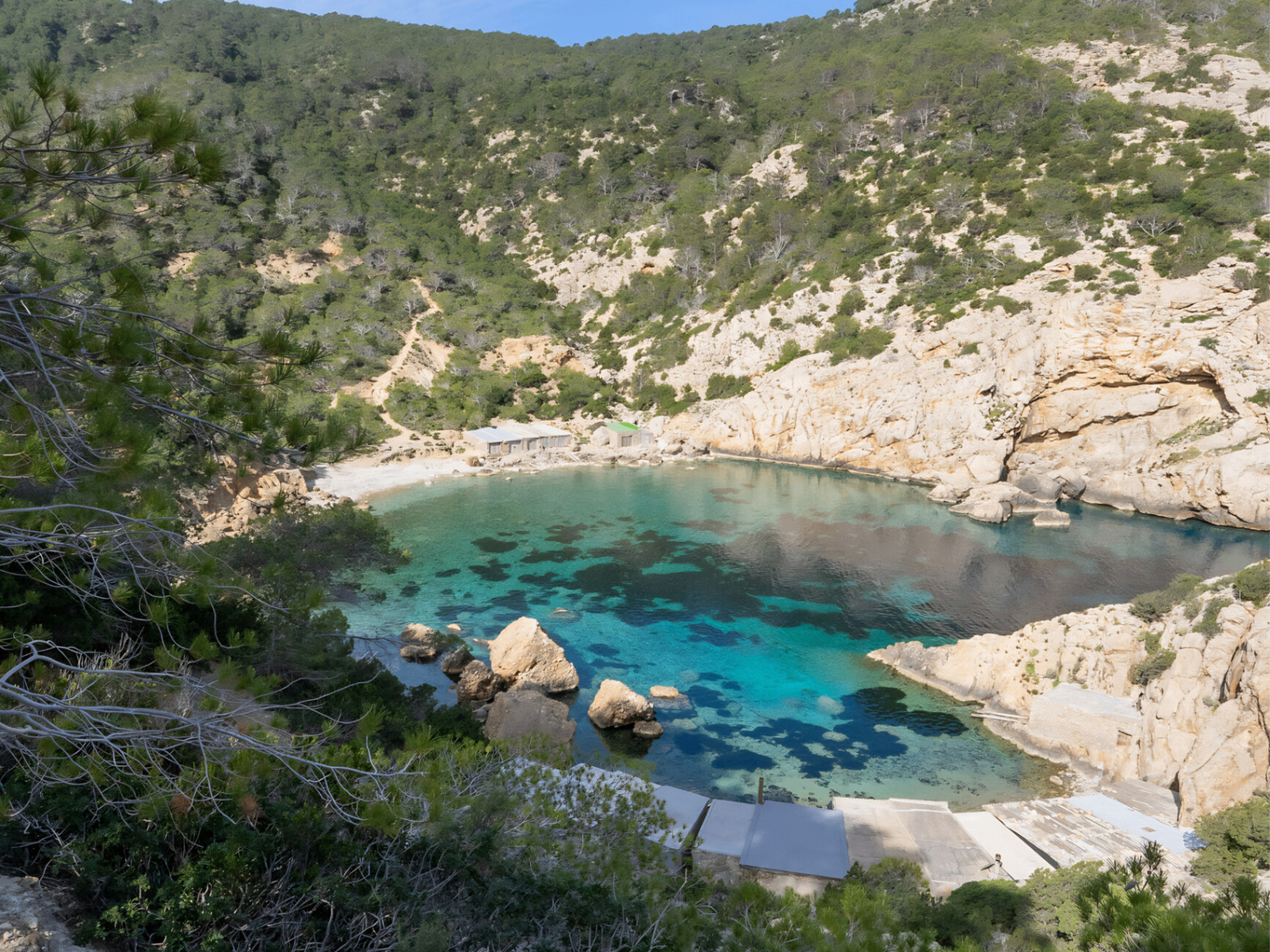 8. LAGUNA LOVE, locals' choice hike on Ibiza (Moderate, 7 km). A hidden bay the islanders keep returning to.