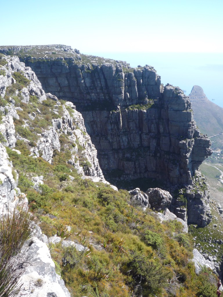 Cliff views toward Lion's Head from the summit