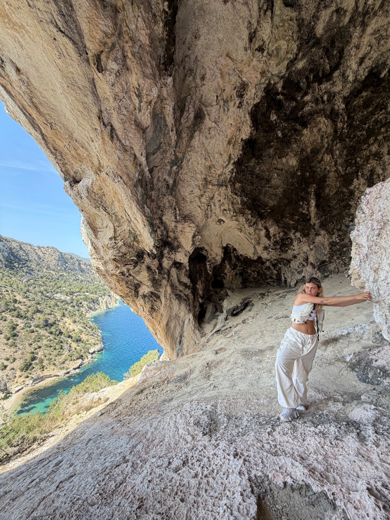 Hidden cave